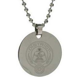 Hunger Games Inspired District 12 Engraved Tag Pendant