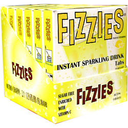 Fizzies Candy Lemonade Drink Tablets
