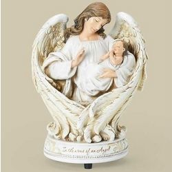 Baby in Angel Wings Musical Figurine