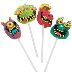 12 Frosted Monster Bash Suckers