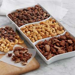 Nuts & Ceramic Tray Gift Set