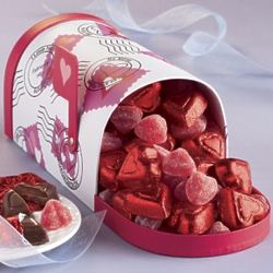 Valentine Candy in Mailbox Gift Tin