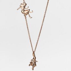 Down the Rabbit Hole Alice in Wonderland Necklace
