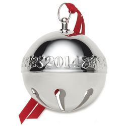 2014 Wallace Annual Sterling Sleigh Bell Ornament
