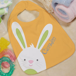 Baby's Personalized Easter Bunny Bib