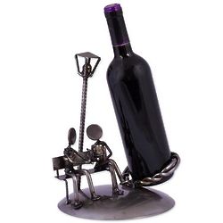Nocturnal Romance Upcycled Metal Bottle Holder