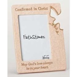 Confirmation Stone Look Photo Frame