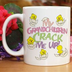 Crack Me Up Personalized Coffee Mug