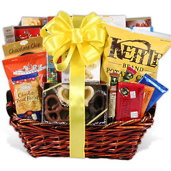 Gourmet Snack & Chocolate Gift Basket