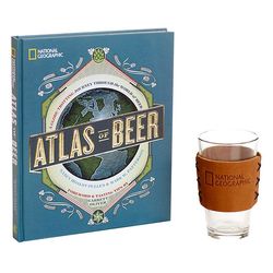 Atlas of Beer and Pint Glass Gift Set
