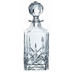 Crystal Longford Square Decanter