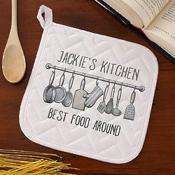 Seasoned with Love Personalized Potholder