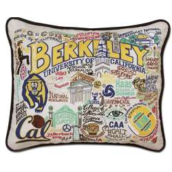 CatStudio Embroidered Cal Berkeley Pillow