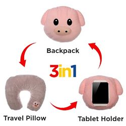 3 in 1 Piggy Emoji Pillow