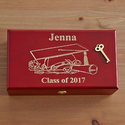 Personalized Graduation Keepsake Box