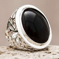 Lima Soul Obsidian Cocktail Ring