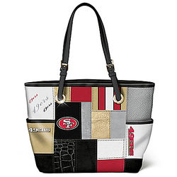 San Francisco 49ers For the Love of the Game Fashion Tote Bag