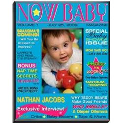 Personalized Baby Boy Magazine Picture Frame