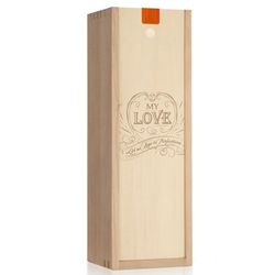 My Love Personalized Wine Box