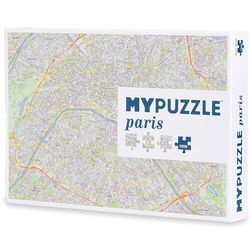 1,000-Piece Paris Map Puzzle