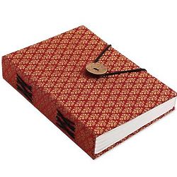 Red Royal Elegance Handmade Paper Journal