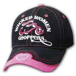 Wicked Women Chopper Rhinestone Hat