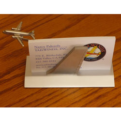 Airplane Business Card Holder