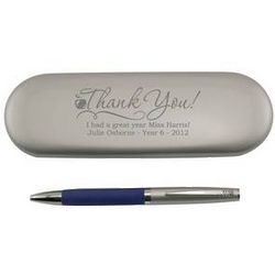 Thank You Teacher Pen in Personalized Case