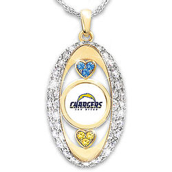For the Love of the Game San Diego Chargers Necklace
