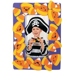 Candy Corn Picture Frame Magnet Craft Kit