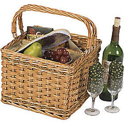 Willow Insulated Wine Picnic Basket