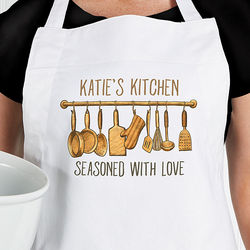 Personalized Seasoned with Love Apron