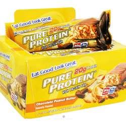 High Protein Chocolate Peanut Butter Bars