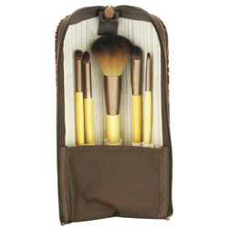 6 Piece Day-To-Night Cosmetic Brush Set