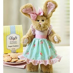 Bearington Bunny Stuffed Animal with Cookies