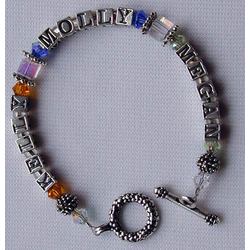 Personalized Mother's Bracelet