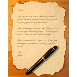 Seven Personalized Love Letters