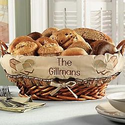 Daily Bread Personalized Basket Liner