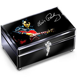 Elvis Presley Music Box Plays Love Me Tender