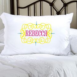 Personalized Felicity Glamour Girl Pillow Case