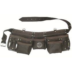 Pocket Leather Contractor's Tool Belt