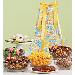 Summer Blossoms 5-Tier Gift Tower