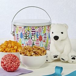 Merry and Bright Popcorn Fun Pail