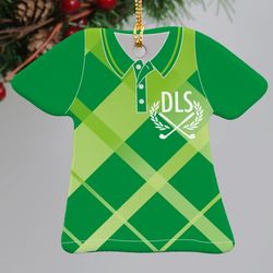 Personalized Golf Shirt Ornament