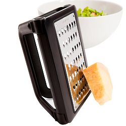 Stainless Steel Kitchen Grip Grater with Multiple Blades