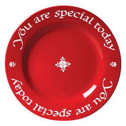 You are Special Today Plate