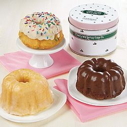3 Assorted Miss Grace Mini Bundt Cakes