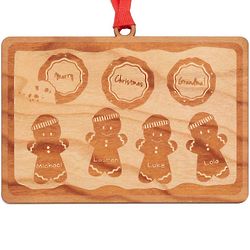 Grandma's Cookie Tray Custom Wood Ornament