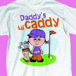 Lil' Girl Caddy Youth T-Shirt