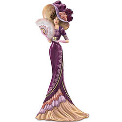 An Elegant Love Victorian Lady Figurine